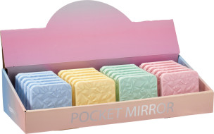 zrcadlo make-up 75x75x13mm