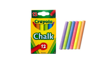 barevné křídy crayola 12ks
