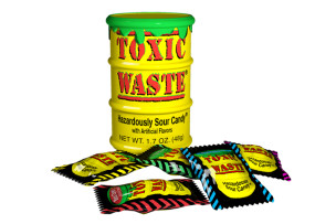 Toxic Waste Drum YELLOW 42gr 12ks/1b