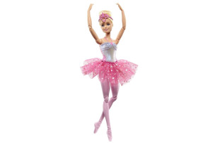 BARBIE Svítící panenka BALLET 33CM MATTEL