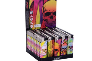 Zapalovač Prof Chill Skull Slidecap Turbo 50/1b