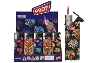Zapalovač Prof Tiger Head Slidecap 50/1b