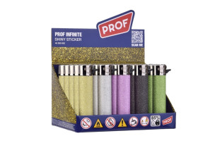 Zapalovač Prof Shiny Glitter Refill Flint 25/1b