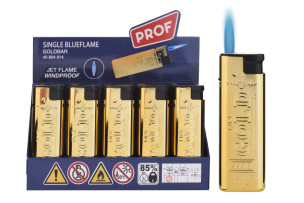 Zapalováč Prof GoldBar Metal Jet 25x/1b