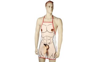SEXY zástěra + Penis 68x44cm