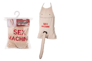 erotická zástěra sex machine