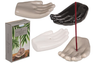 Buddha ruka držák na vonné tyčinky 12cm