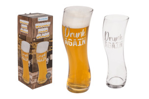 kymácející se sklenice na pivo