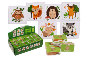 ručník magický forest animals 30x30cm