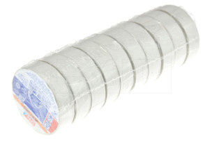 Elektr. páska bílá 15x10m 1ks