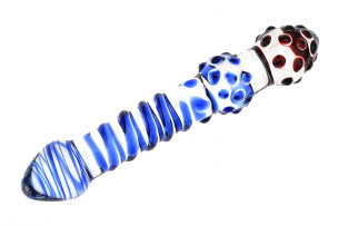 Skleněný DILDO 26,5 cm