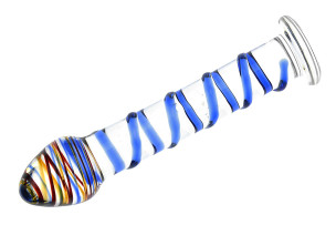 Skleněný DILDO 23,5 cm