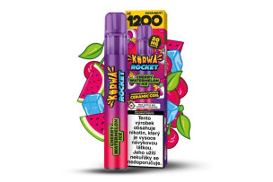 Kurwa Rocket Cherry Watermelon Ice 1200puffs 20mg