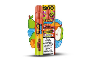 Kurwa Rocket Pear Caramel Ice 1200puffs 20mg