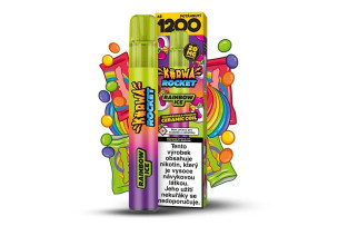 Kurwa Rocket Rainbow Ice 1200puffs 20mg