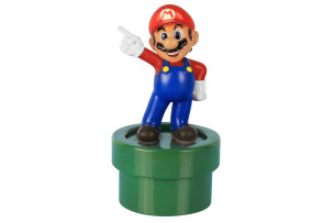 SUPER MARIO LIGHT svítící postvička 22CM