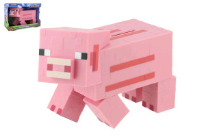 Kasička MINECRAFT prasátko 16x23 CM