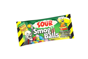 Toxic Waste Sour Smog Balls 48gr 24ks/1b