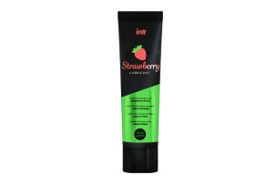 Lubrikant GEL INTT JAHODA 100ml Vodní báze