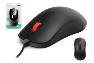 Omega optická myš 1000DPI červ/modrá/černá
