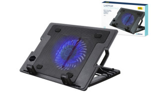 chladící podložka notebooku s nastav. výšky a LED 10