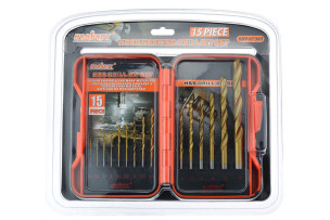 sada vrtáku do kovu 15ks