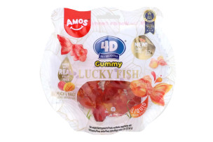 AMOS 4D Gummy Lucky Fish 65gr