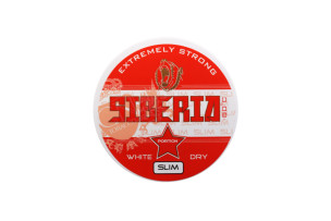 Siberia White Dry Slim 13gr Chew Bags -80C