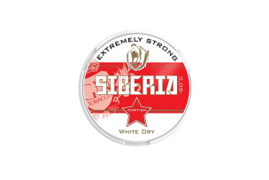 Siberia White Dry 13gr CHEW Bags -80C