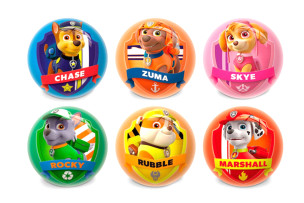 míček mini PAW Patrol 6cm 30/box