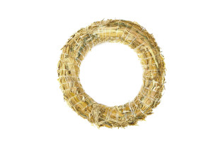 Slaměný věnec 20cm