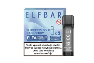 Pods Elfbar ELFA cartridge 2pack Blueberry Sour Raspberry 20mg