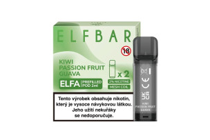 Pods Elfbar ELFA cartridge 2pack Kiwi Passion Fruit 20mg