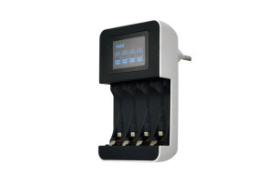 nabíječka s LCD displejem AA/AAA AC 230V