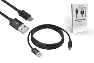 USB micro kabel 2m