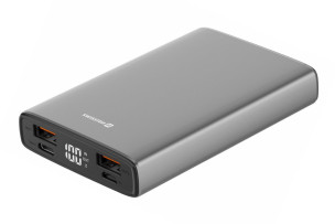Swissten Powerbank 10000 mAh Aluminium FC