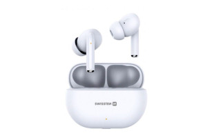 Swissten proTUNE bezdratová sluchátka WHT