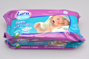Vlhčené ubrousy baby 72pcs