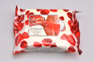 Vlhčené ubrousky INTIMATE 20pcs