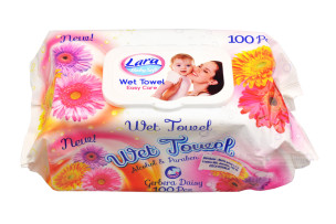 Vlhčené ubrousky 100pcs