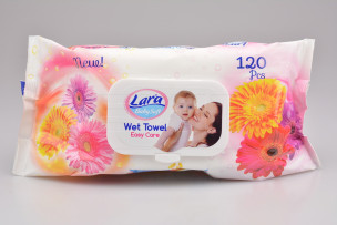 Vlhčené ubrousky 120pcs