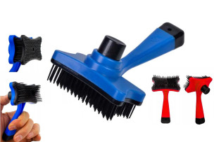 kartáč pro mazličci s vyčesávaním chlupů