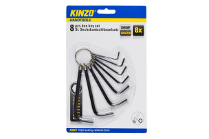 Sada 6-tihranných klíčů 8ks