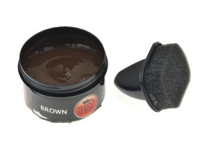 krém na boty 50ml hnědá/černá