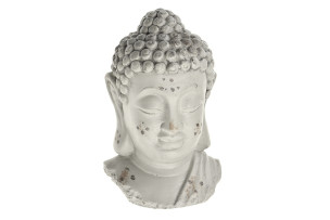 buddha hlava cement 16cm