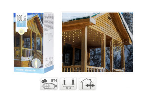 180LED závšsné osvětlení teplá bílá