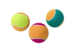 Tennis míček pro mazličkové 3ks 3MIX