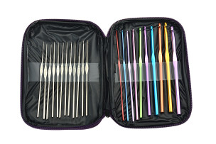 háček na háčkování 22ks