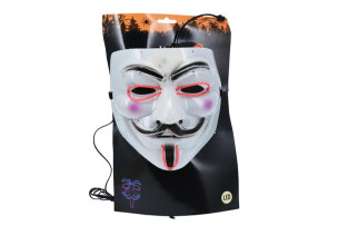 Halloween maska LED