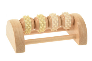 masáž na nohy dřevěný